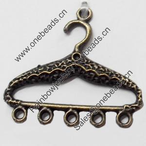 Pendant, Zinc Alloy Jewelry Findings, 34x30mm, Sold by Bag  