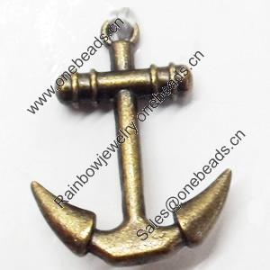 Pendant, Zinc Alloy Jewelry Findings, 20x27mm, Sold by Bag  