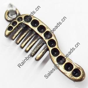 Pendant, Zinc Alloy Jewelry Findings, Camera, 9x29mm, Sold by Bag  