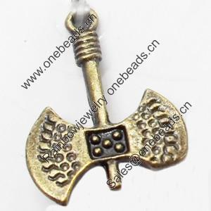 Pendant, Zinc Alloy Jewelry Findings, 16x20mm, Sold by Bag  