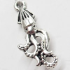 Pendant, Zinc Alloy Jewelry Findings, 9x23mm, Sold by Bag  