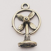 Pendant, Zinc Alloy Jewelry Findings, 13x20mm, Sold by Bag