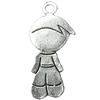 Pendant, Zinc Alloy Jewelry Findings, 18x38mm, Sold by Bag  
