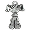 Pendant, Zinc Alloy Jewelry Findings, 23x35mm, Sold by Bag  