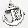 Pendant, Zinc Alloy Jewelry Findings, 15x18mm, Sold by Bag  