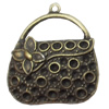 Pendant, Zinc Alloy Jewelry Findings, Bag, 30x34mm, Sold by Bag  