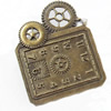 Pendant, Zinc Alloy Jewelry Findings, 40x50mm, Sold by Bag  