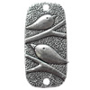 Connector, Zinc Alloy Jewelry Findings, 18x38mm, Sold by Bag  