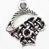 Pendant, Zinc Alloy Jewelry Findings, 16x20mm, Sold by Bag  