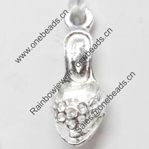 Pendant, Zinc Alloy Jewelry Findings, 8x22mm, Sold by Bag  