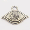 Pendant, Zinc Alloy Jewelry Findings, 34x25mm Hole:5mm, Sold by Bag