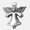 Pendant, Zinc Alloy Jewelry Findings, 20x22mm, Sold by Bag  