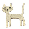 Pendant, Zinc Alloy Jewelry Findings, Animal 38x45mm, Sold by Bag