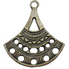 Pendant, Zinc Alloy Jewelry Findings, 29x34mm, Sold by Bag  