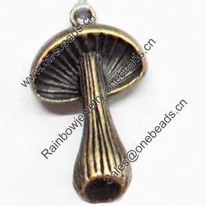 Pendant, Zinc Alloy Jewelry Findings, 19x33mm, Sold by Bag  