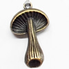 Pendant, Zinc Alloy Jewelry Findings, 19x33mm, Sold by Bag  