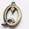 Pendant, Zinc Alloy Jewelry Findings, 20x26mm, Sold by Bag  
