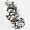 Pendant, Zinc Alloy Jewelry Findings, 13x28mm, Sold by Bag  