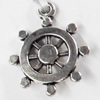 Pendant, Zinc Alloy Jewelry Findings, 15x18mm, Sold by Bag  