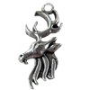 Pendant, Zinc Alloy Jewelry Findings, 11x27mm, Sold by Bag  