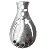 Pendant, Zinc Alloy Jewelry Findings, 20x35mm, Sold by Bag  