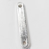Connector, Zinc Alloy Jewelry Findings, 5x27mm, Sold by Bag  