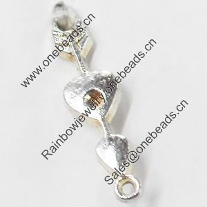 Connector, Zinc Alloy Jewelry Findings, 5x21mm, Sold by Bag  