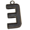 Pendant, Zinc Alloy Jewelry Findings, 13x28mm, Sold by Bag  