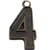 Pendant, Zinc Alloy Jewelry Findings, 14x28mm, Sold by Bag  