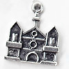 Pendant, Zinc Alloy Jewelry Findings, 17x21mm, Sold by Bag  