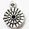 Pendant, Zinc Alloy Jewelry Findings, 12x15mm, Sold by Bag  