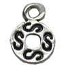 Pendant, Zinc Alloy Jewelry Findings, 8x12mm, Sold by Bag  