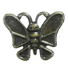 Iron Jewelry Finding Pendant Lead-free, Butterfly 21x16mm, Sold by Bag