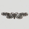 Iron Jewelry Finding Pendant Lead-free, Dragonfly 92x25mm, Sold by Bag