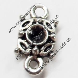 Connector, Zinc Alloy Jewelry Findings, 8x16mm, Sold by Bag  