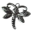 Pendant, Zinc Alloy Jewelry Findings, dragonfly, 25x22mm, Sold by Bag  