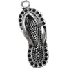 Pendant, Zinc Alloy Jewelry Findings, 12x33mm, Sold by Bag  