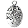 Pendant, Zinc Alloy Jewelry Findings, 14x25mm, Sold by Bag  