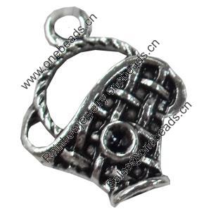 Pendant, Zinc Alloy Jewelry Findings, 16x20mm, Sold by Bag  