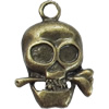 Pendant, Zinc Alloy Jewelry Findings, 19x27mm, Sold by Bag  