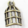 Pendant, Zinc Alloy Jewelry Findings, 10x17mm, Sold by Bag  