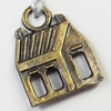 Pendant, Zinc Alloy Jewelry Findings, 13x17mm, Sold by Bag  