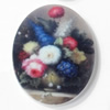 Acrylic Cabochons, No-Hole Jewelry findings, Oval, 30x40mm, Sold by PC  