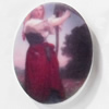 Acrylic Cabochons, No-Hole Jewelry findings, Oval, 30x40mm, Sold by PC  