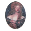 Wood Cabochons, No-Hole Jewelry findings, Flat Oval 30x40mm, Sold by Bag  
