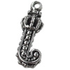 Pendant, Zinc Alloy Jewelry Findings, 7x20mm, Sold by Bag  