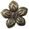 Pendant, Zinc Alloy Jewelry Findings, Flower, 42mm, Sold by Bag  
