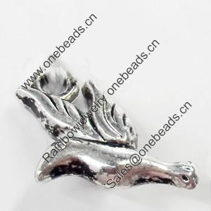 Pendant, Zinc Alloy Jewelry Findings, 16x16mm, Sold by Bag  