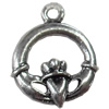 Pendant, Zinc Alloy Jewelry Findings, 16x20mm, Sold by Bag  