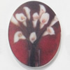 Acrylic Cabochons, No-Hole Jewelry findings, Oval, 25x35mm, Sold by PC  